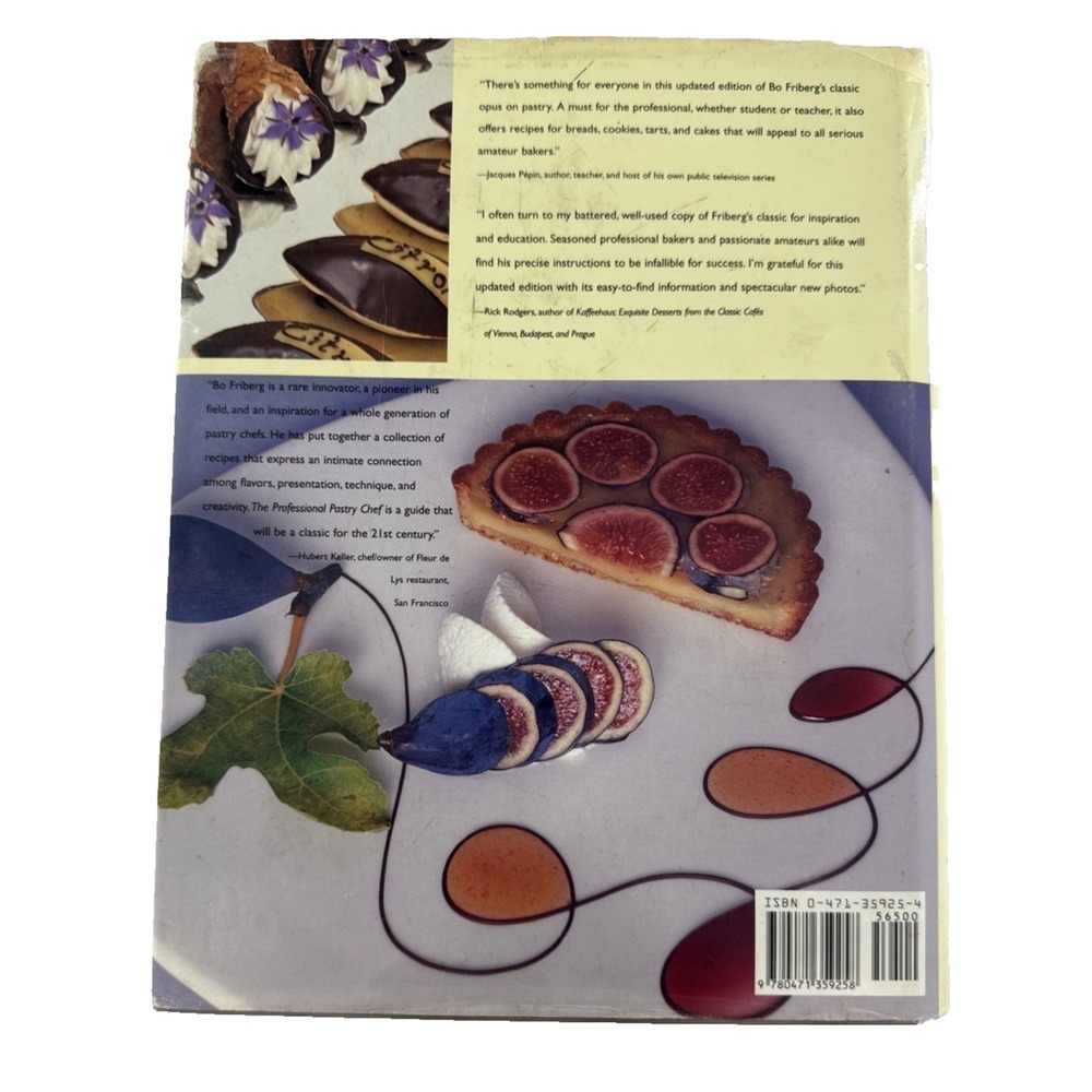 The Professional Pastry Chef Fundamentals by Bo Friberg Hardcover - Picture 7 of 9